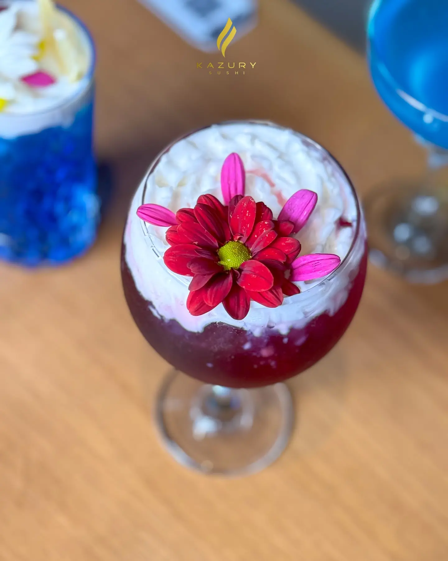 Drink autoral do Kazury Sushi — ampliar foto